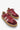Belis Hakiki Deri Kadın Sneaker - Bordo